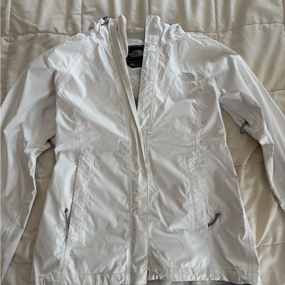 The North Face Jackets & Blazers - north face white windbreaker